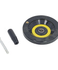 Rock Solid Lathe Hand Wheel With 160mm Outer Dia And 16mm Mount Hole, ergonomic grip, engineering plastic, components view