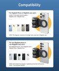 Compatibility guide for Fun Shot Magnetic Phone Grip Turns Your Smartphone Into a DSLR Style Shooter With Detachable Wireless Shutter Button.