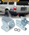 Toyota 4Runner Panhard Correction Kit PCK For 3rd Gen 1996 To 2002 Bolt On Frame Mount Alignment Drop Bracket With Two Hardened 3mm Spacers for lifted rear suspension