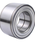 Close-up of a single metal bearing from the Front Wheel Hub And Bearing Assembly Two Pack For Toyota Sequoia 4WD 2001 To 2007 Tacoma 1995 To 2004