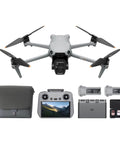 Air 3S Fly More Combo With Dual Screen Remote Controller 1 Inch CMOS, three batteries, charging hub, ND filters