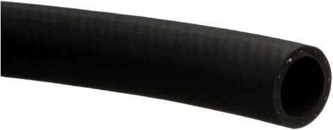 Gates 3/4 in x 50 ft black heater hose, automotive rubber, side view