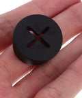 20Pcs Black Round Rubber Grommet Kit For Cable Holes Tough Pro Grade Weatherproof Wire Grommets With Easy Install For Protecting Cables And Wires From Dust And Abrasion, black rubber