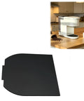 Top Opening Water Tank Lid Replacement For K Mini Coffee Maker keeps water reservoir clean, shown in black with kitchen background.