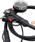 DC24V Aluminum Core Welding Gun For Miller 300371 Millermatic 140 180 211 Spoolmate 100 Wire Welder with cable and nozzles