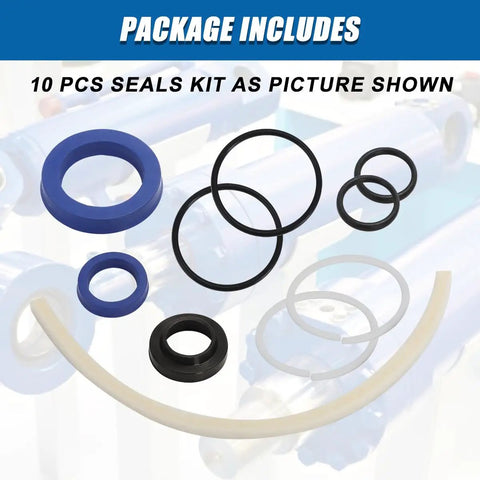 2 Post Lift Hydraulic Cylinder Seal Rebuild Kit For 7000 10000 Lb Chinese Cylinders O-rings shown