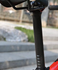 Ultralight 27.2/31.6 Carbon Seatpost For Mountain Road MTB And BMX Bikes, Full 3K T800 Carbon Fiber, 350mm Length, About 220g