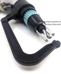 Air Powered Spot Weld Drill For Auto Body Sheet Metal Repair Pro Grade, 1800 RPM Welder With Four Bit Set, Precision Dent Removal Tool For Auto Restoration And Metal Fabrication, 6.5mm and 8mm bits