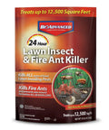 Bag of 24 Hour Lawn Insect And Fire Ant Killer Granules For Outdoor Pest Control Kills Fire Ants Fleas Ticks Chinch Bugs And More