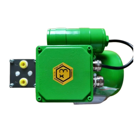 Heavy Duty Diaphragm Vacuum Sampling Pump For Gas And Liquid Extraction Pulls Steady Suction And Runs Smooth Compact Build viewed from above.