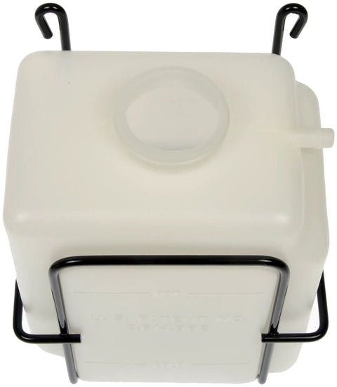 Hella Tough Engine Coolant Recovery Tank Kit With Thick Wall Plastic Reservoir universal fit for cars trucks boats motorhomes top view