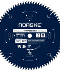 Ten Inch Eighty Tooth C4 Carbide Saw Blade With High ATB Teeth For Melamine And Laminate Flooring front view showing brand and details