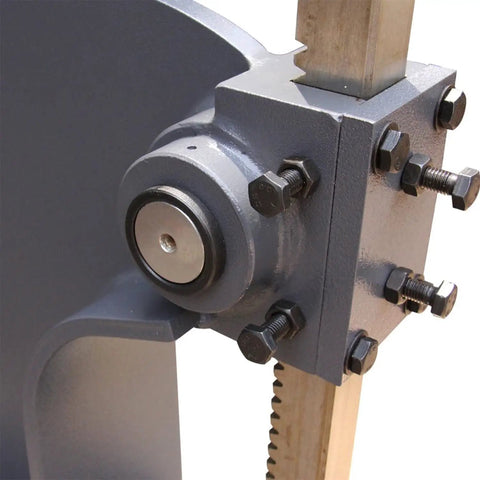 Close-up view of Beefy Three Ton Manual Arbor Press For Bearing Installation And Metal Bending Eleven Inch Height Portable Hand Press