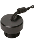 Black plastic Scuba DIN Plug Dust Cap For First Stage Regulator With Cord Valve Protector, 0.61 Inch ID, 25x30mm for diving cylinders