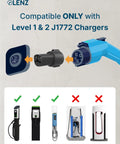 J1772 To NACS EV Charger Adapter For Tesla And NACS Vehicles Works With 2026 Hyundai Kia Rivian Toyota BZ Lexus RZ Lucid