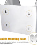 Heavy Duty Wall Mounted Hose Reel with mounting holes, dual wheel smooth winding, ergonomic crank, silver finish
