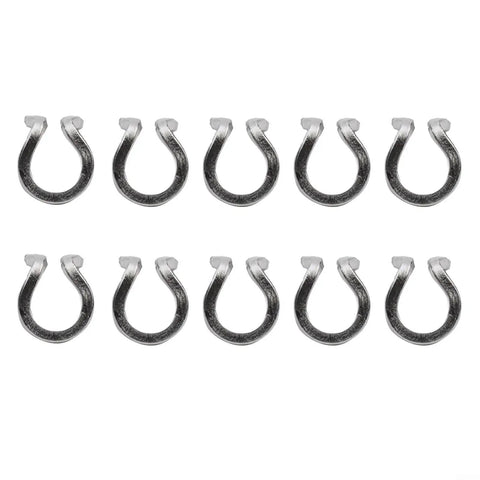 Stainless Steel Bicycle Brake Caliper Spring Clamps Pin Kit For XTR Slx And Mega Pad Fits Most Bikes With Easy Install Durable Multi Colors, 10 clamps
