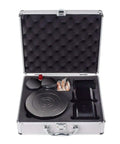 Heavy Hitter Digital Rockwell Hardness Tester Featuring Auto Load Touchscreen and Full Multi Scale Conversion in a protective case.