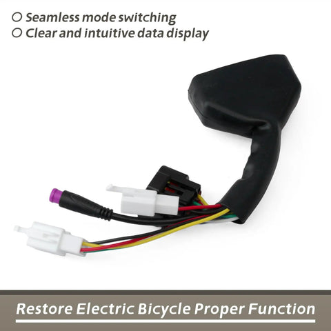 Ebike Controller Main Line For Tuttio Soleil01 Electric Dirt Bike With M Key Display Wire Harness Assembly, Plug-And-Play Replacement Cable Harness Compatible With M Key Displays, Durable Main Cable For Smooth Throttle And Power Delivery