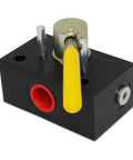Three Way Hydraulic Diverter Valve With Rotary Selector For High Pressure Systems, 20 GPM Flow, 5000 PSI Rating, SAE 3/4-16 Ports