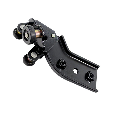 Black Upper And Lower Sliding Door Roller Bracket Right Side For Chevrolet Express And GMC Savana Vans 1996 To 2020