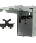 Field Ready 60A AC Disconnect Box With Non Fused Pull Out Switch For Outdoor Condensers Heat Pumps Ev Chargers And Hvac Guys Providing Dead Simple Power Shutoff So You Save Skin On Every Call showing the unit with switch.