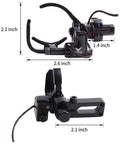 Drop Away Arrow Rest for Compound Bow Upgrade Archery Rest Beefed Up Aluminum Alloy Build Wear Resistant Lightweight 0.19 Lb Black Finish