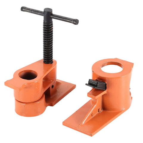 1 Inch Pipe Clamp Vise For Woodworking Beef Up Your Glue Ups And Drilling Sessions With A Solid Cast Steel Hold That Keeps Wood Steady And Ready For Precise Cuts
