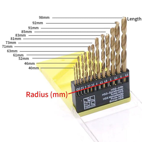 Powerful Mini Hand Drill With 1/4 Inch Capacity And 13 Piece Drill Bit Set DIY Friendly Manual Drill With Steel Double Pinions Easy Grip Handle For Wood And Plastic Projects