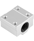 Top Shelf 8mm Linear Ball Bearing Blocks Built Tough For CNC Routers 3D Printers And Home Workshops Smooth Glide heavy-duty aluminum block.