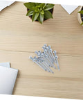 12Pcs Heavy Duty Lawn Aerator Shoes With Deep Penetration Spikes Soil Loosening Tool on wooden table with plants