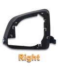 Sharp Right Side Rearview Mirror Housing Frame For Tesla Model Y 2020 2023 Replacement Lower Cover Cap shown from side view.
