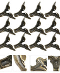 12 Pack Zinc Alloy Furniture Support Feet For Sofas And Cabinets Classic Dope Decorative Legs For Heightening And Stabilizing