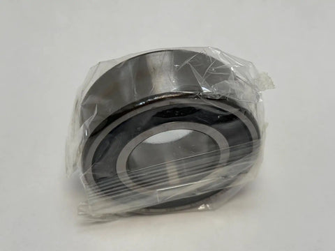 Badass 3207 Double Row Sealed Angular Contact Ball Bearing featuring 35 mm Bore 27 mm Outer Width and 72 mm Outer Diameter, wrapped.
