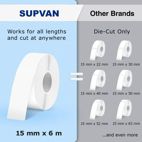 Slick Wireless Bluetooth Label Maker Machine With Three Self Adhesive Tapes And Portable Green Thermal Printer Kit rolls comparison