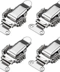 Stainless Steel 304 Compression Spring Draw Toggle Latch Clamp 95mm Long Pack Of 4 Heavy Duty Locking Fastener for cabinets