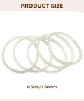 Durable Nylon 6X KT6808 Chain Dentate Strips size 6.5cm for jewelry rotary tumbler polishing machines