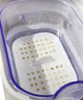 Inside view of Replacement Water Filter Cartridge For Nakii NFP100 Pitcher, 3 Pack, 4 Stage Filtration