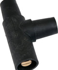 Cam Type Tapping T Adapter Male To Female To Female Weatherproof Connector Black A UL Listed CSA Approved NEMA 3R 4 Rated For Wet Locations