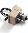 Heavy Duty 1/8 Inch Flexible Shaft Grinding Attachment For Wood Lathes, metal housing with flexible cord for precision carving tool.