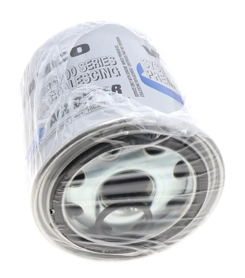 Coalescing Desiccant Cartridge 4329012482 for air dryer system replacement, heavy duty truck and semi, packaged view