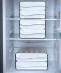 Two Layer Egg Organizer With Time Scale For Fridge 60 Egg Capacity Clear Plastic Storage Container Drawer Type Racks in fridge