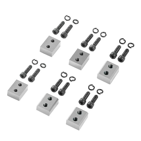 Zguzmcmk Electric Rebar Cutter Blades Hydraulic Steel Cutting Machine Accessories with screws and washers for construction.