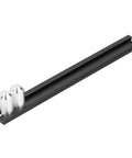 Black aluminum 20mm Bench Dog Hole Positioning Plate And Aluminum Alloy Workbench Board Clamp For Planing Thin Boards Flat No Wobble Support