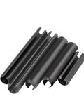 65Mn Manganese Steel Elastic Cylindrical Slotted Pin Set M1.5 M2 M3 M4 M5 M6 With 12mm Diameter And 3mm To 100mm Lengths Split Spring Dowel Pin