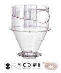 Top Shelf Cyclone Dust Separator With Slick Clear Lid And 4 Inch Adapter For Shop Vacuums Fits 5 To 10 Gallon Tanks delivering heavy duty 99.6 percent capture.