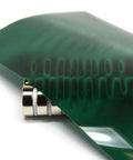 Green Magnetic Viewing Film 4x6 Inches For Quick Magnetic Field Visualization over magnets showing field lines
