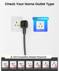 Level 2 EV Charger 24A 240V with NEMA 10-30P compatible outlet illustration for home garage charging station