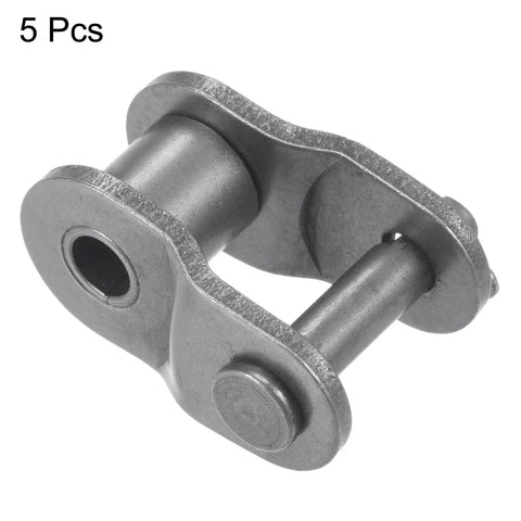 Five Piece Offset Half Link Roller For One Inch Pitch Chains, Carbon Steel, Standard End Connector Split Links, 47mm Length
