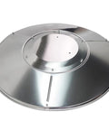 Patio Heater Reflector Shield 33 Inch Diameter Top Dome Replacement Part For Propane Outdoor Heaters Universal 3 Hole Mount Fits Tall Umbrella